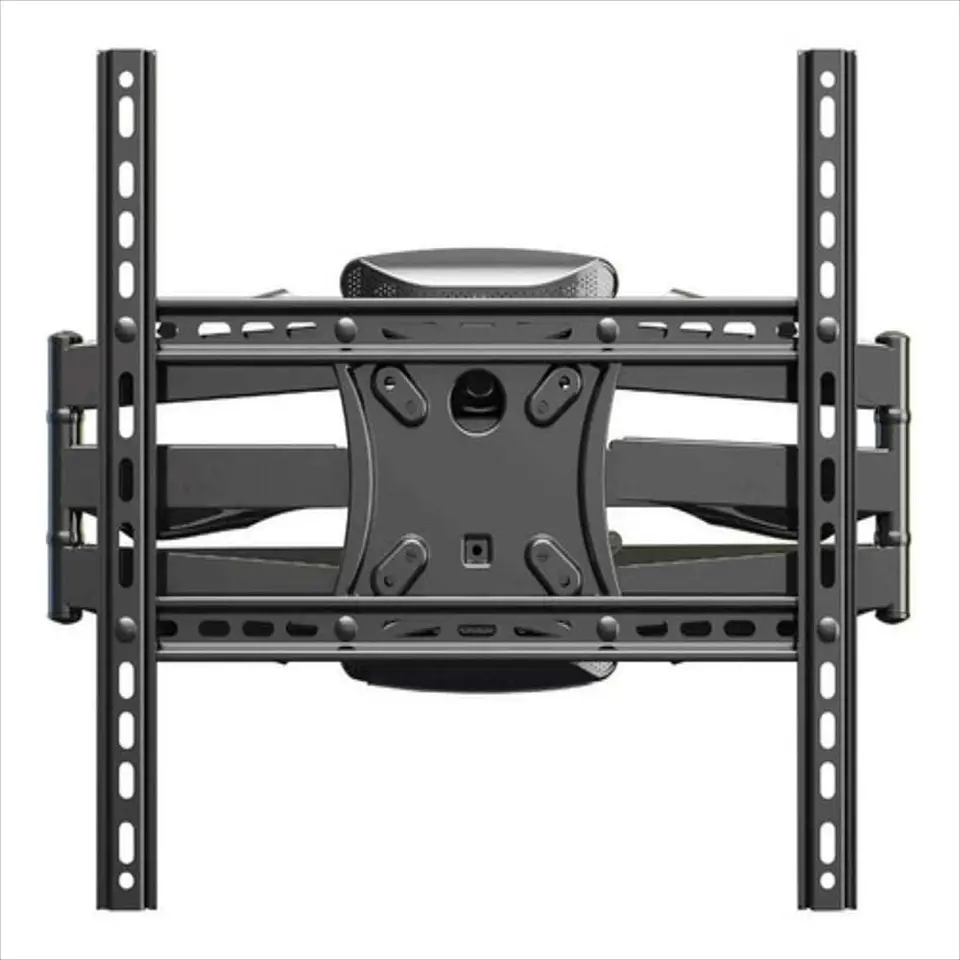 Vista frontal del soporte P5 de doble brazo